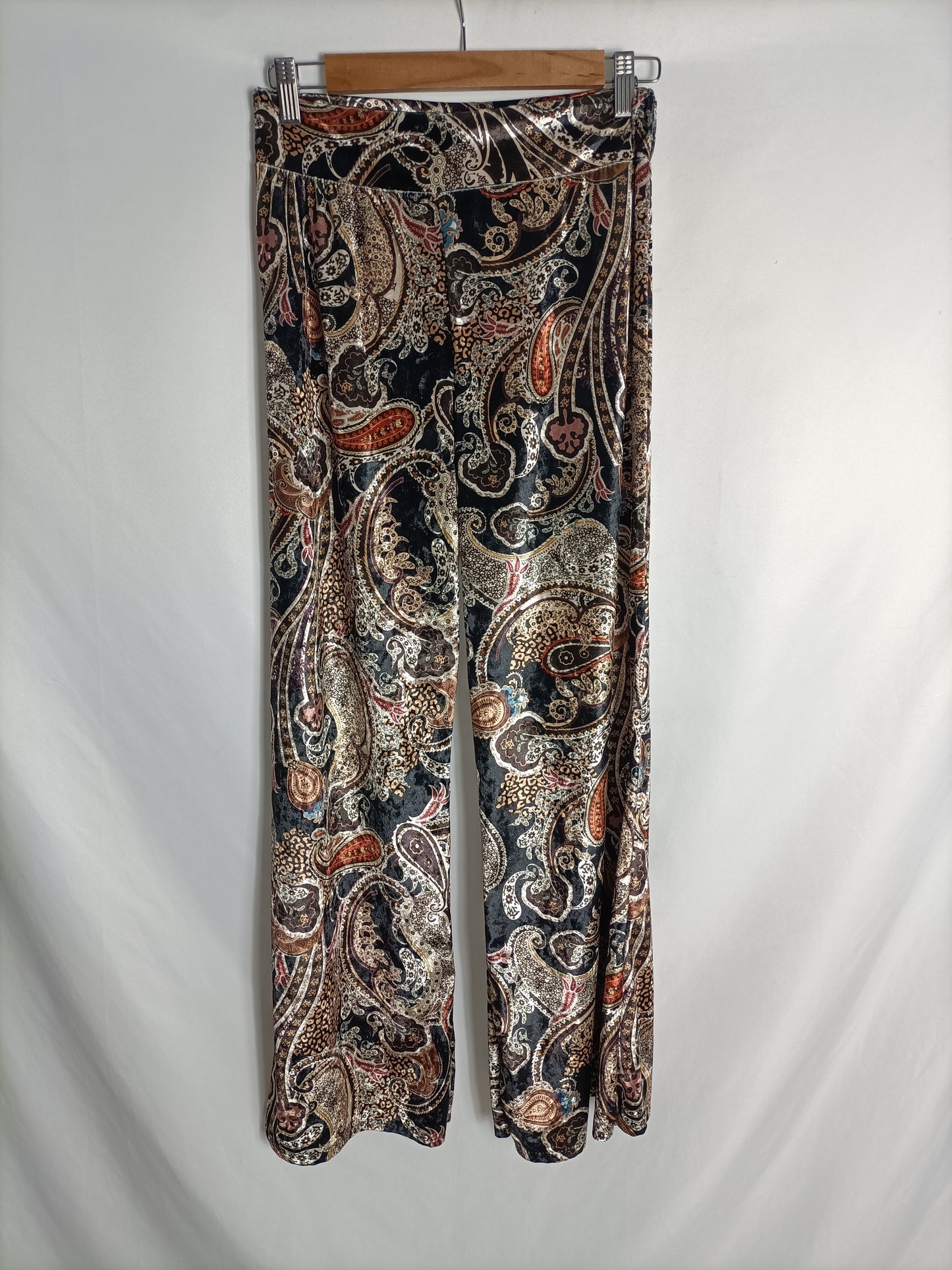 OTRAS. Pantalón estampado terciopelo TU(S)