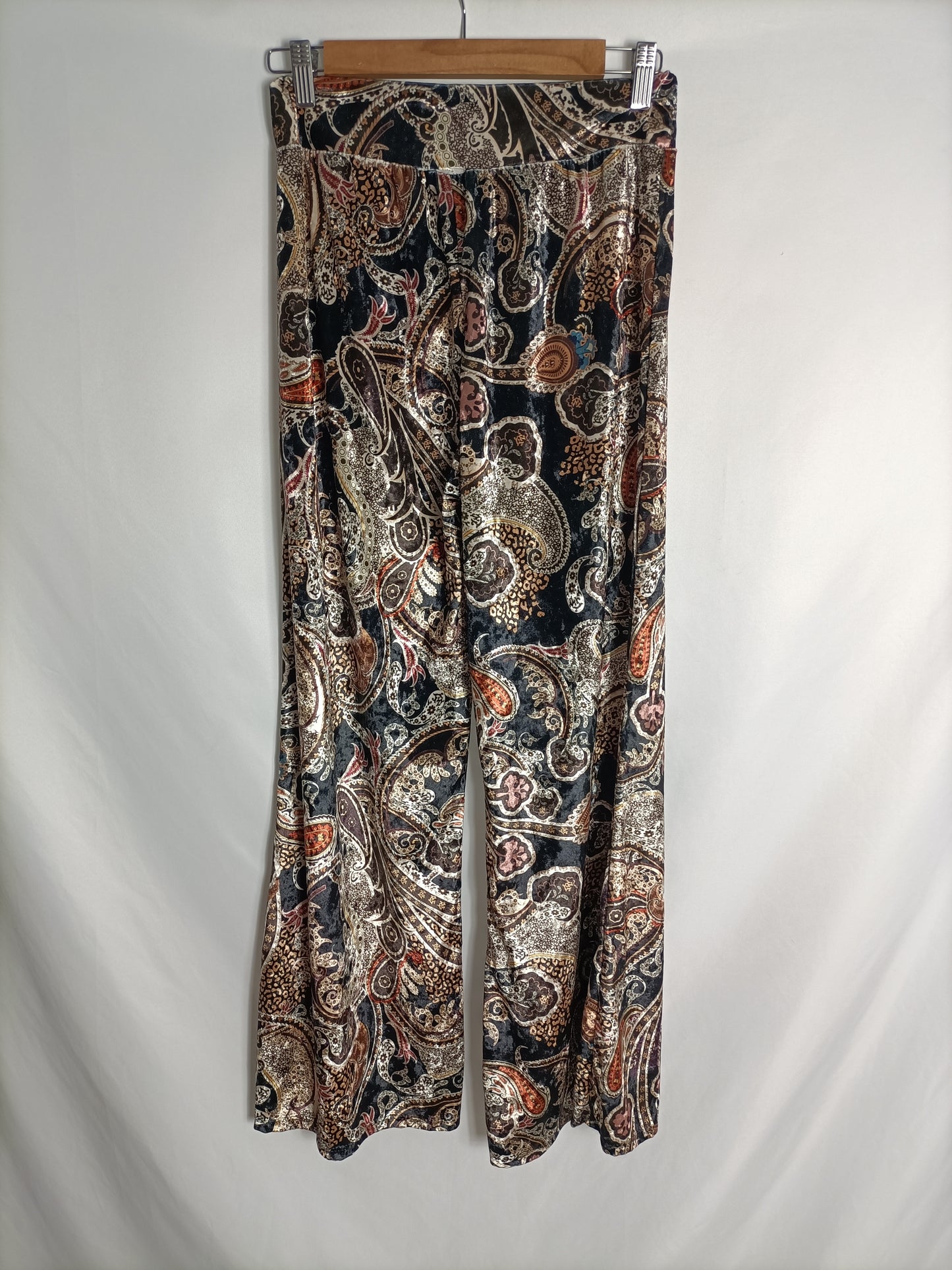 OTRAS. Pantalón estampado terciopelo TU(S)