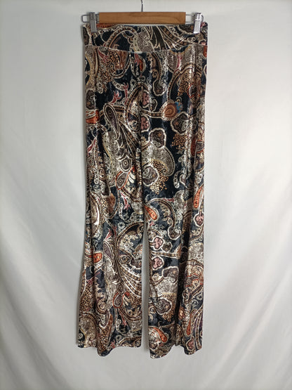 OTRAS. Pantalón estampado terciopelo TU(S)