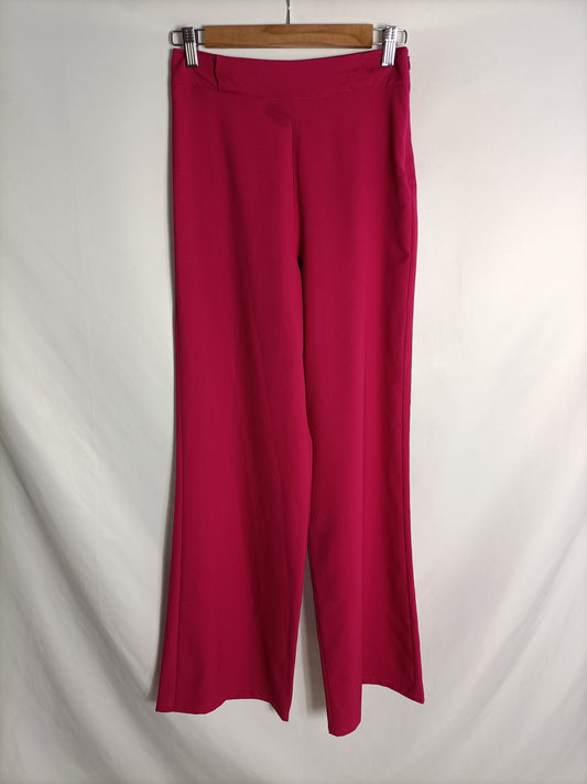 LINÚ. Pink flowy trousers size 36