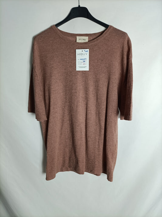 AMERICAN VINTAGE. Short-sleeved knit top XS/S