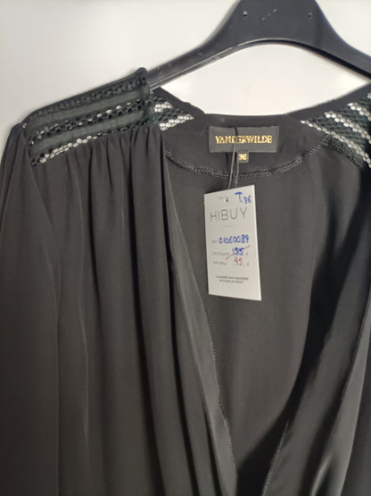 VANDERWILDE.Cross-neck top S.36