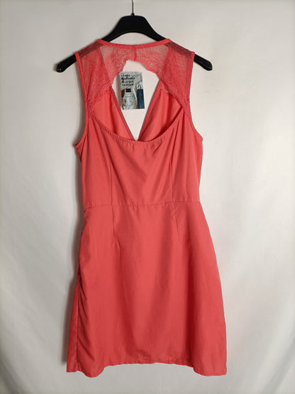 AMICHI. Coral lace dress. TM