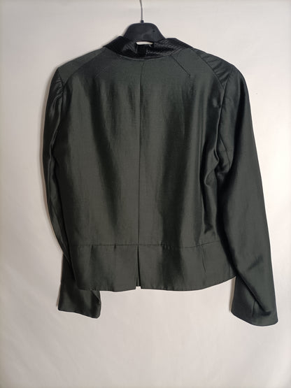 MAJE. Short black blazer, size 38