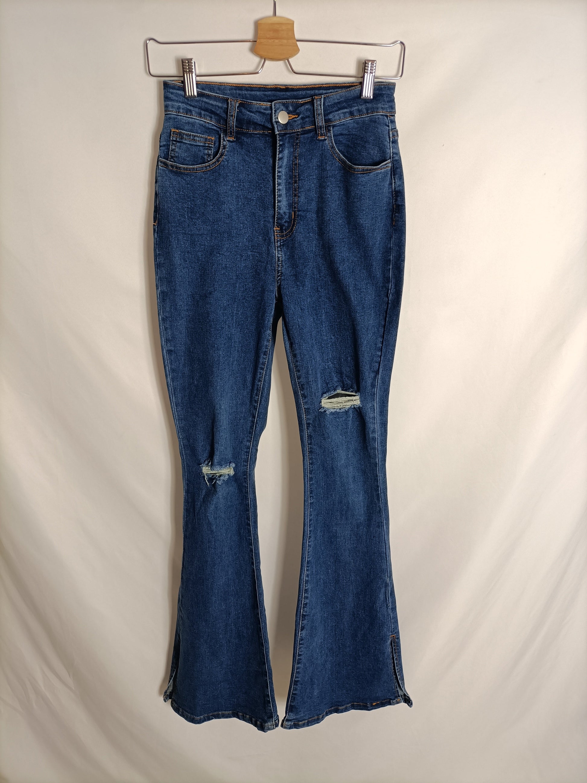 Shein Official Jeans Ts Flared Denim Pants – Hibuy Market