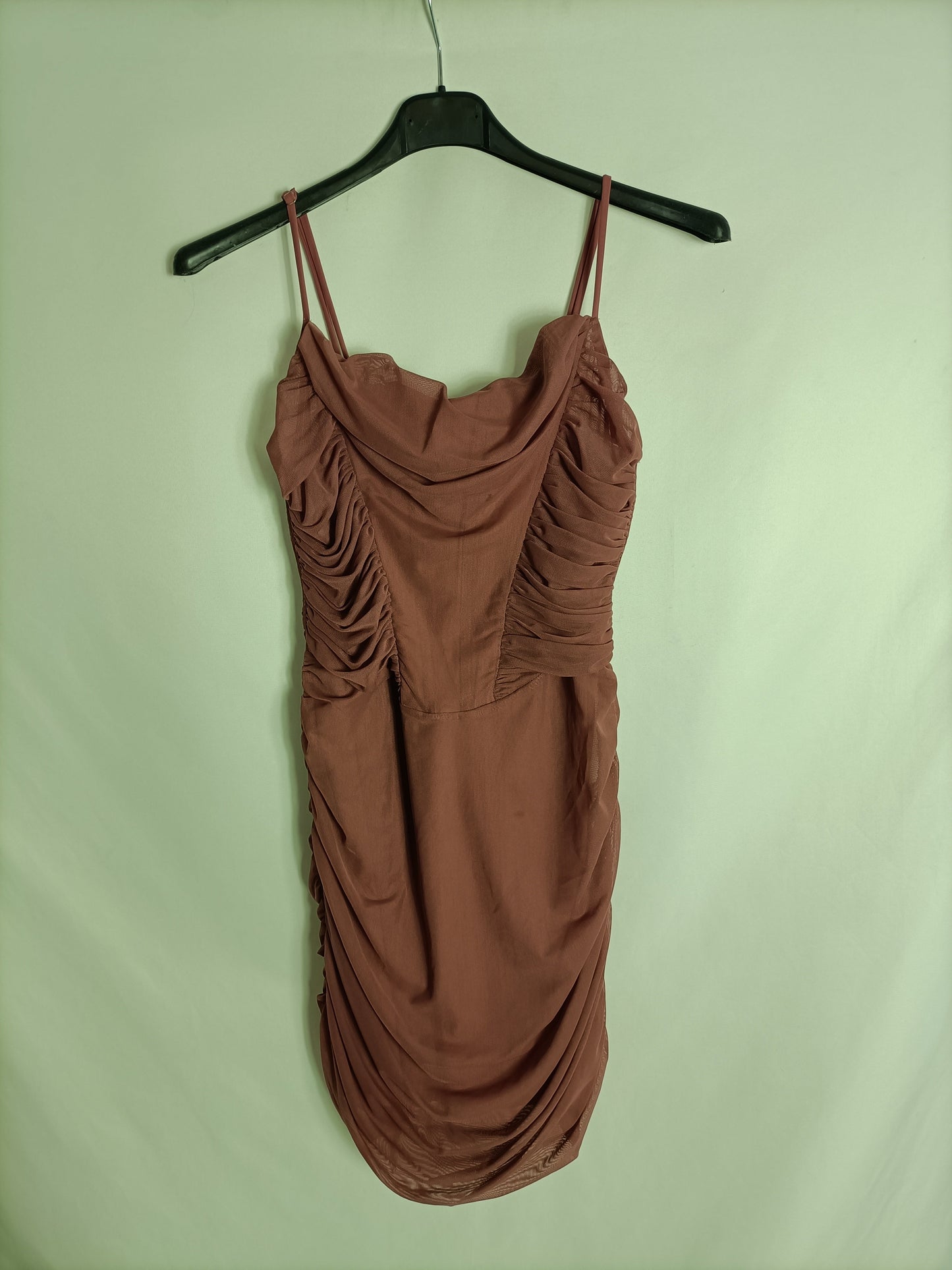 BERSHKA. Pink tulle dress TM