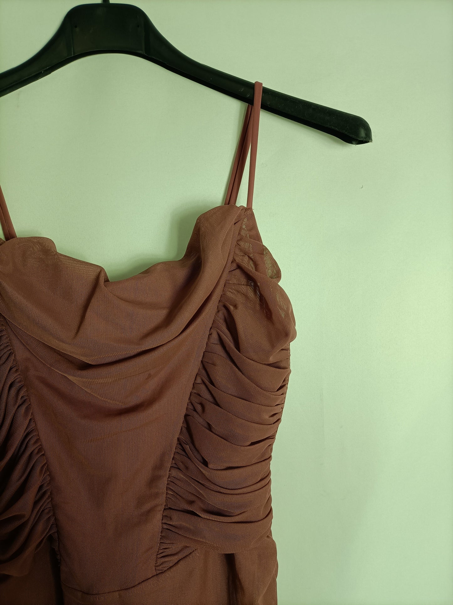 BERSHKA. Pink tulle dress TM