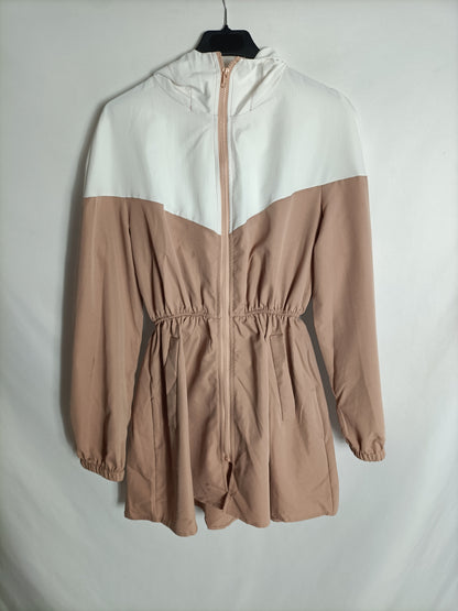 SHEIN. Parka rosa fina T.s