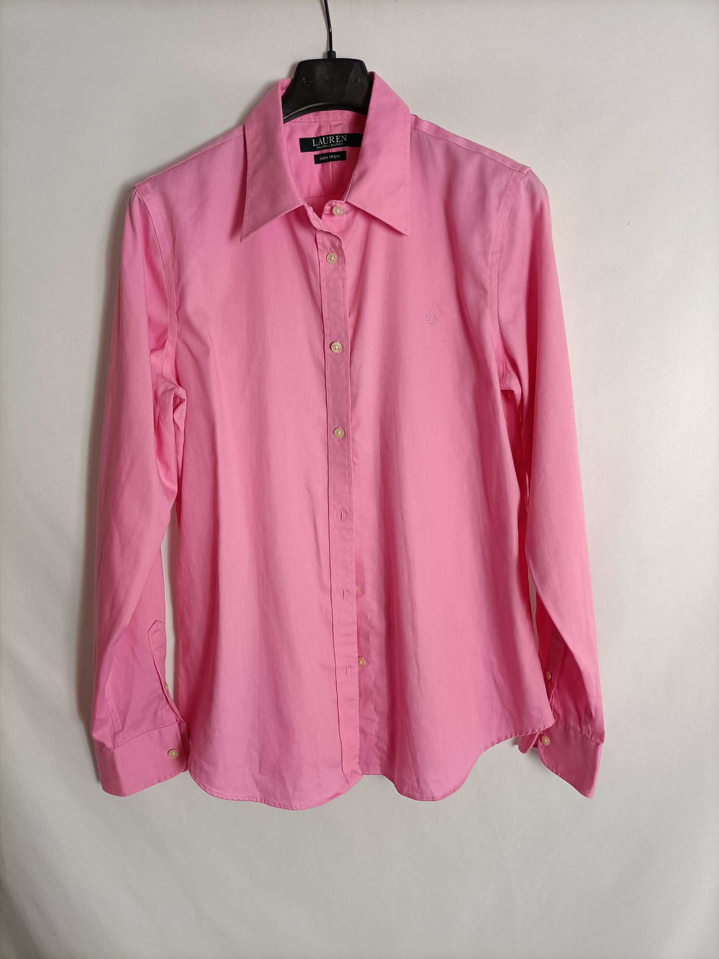 RALPH LAUREN. Pink Buttoned Ts Shirt