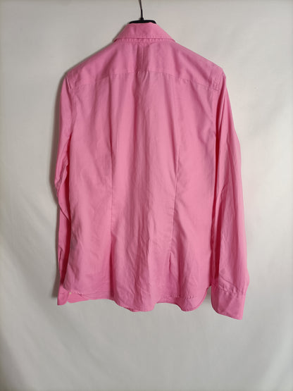 RALPH LAUREN. Pink Buttoned Ts Shirt
