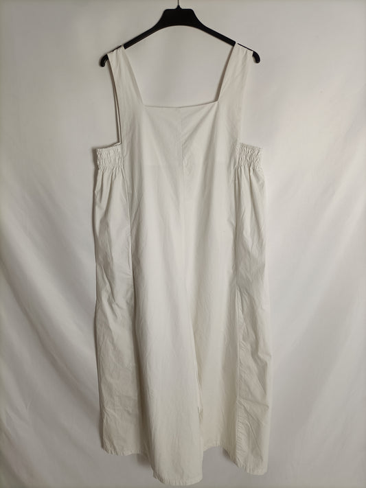 MANGO. Mono culotte blanco roto T.s (tara)