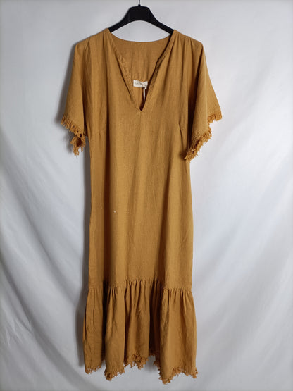 BUKIT&SOUL. Vestido largo lino T.s(tara)