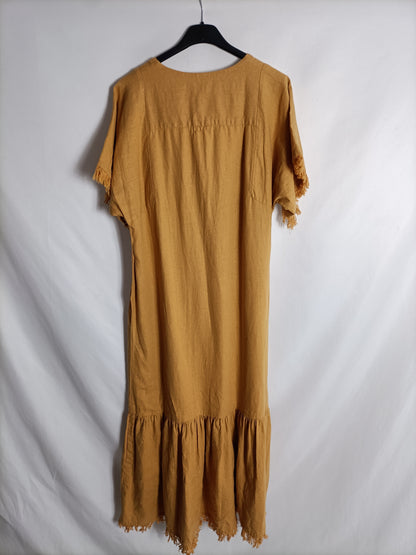 BUKIT&SOUL. Vestido largo lino T.s(tara)