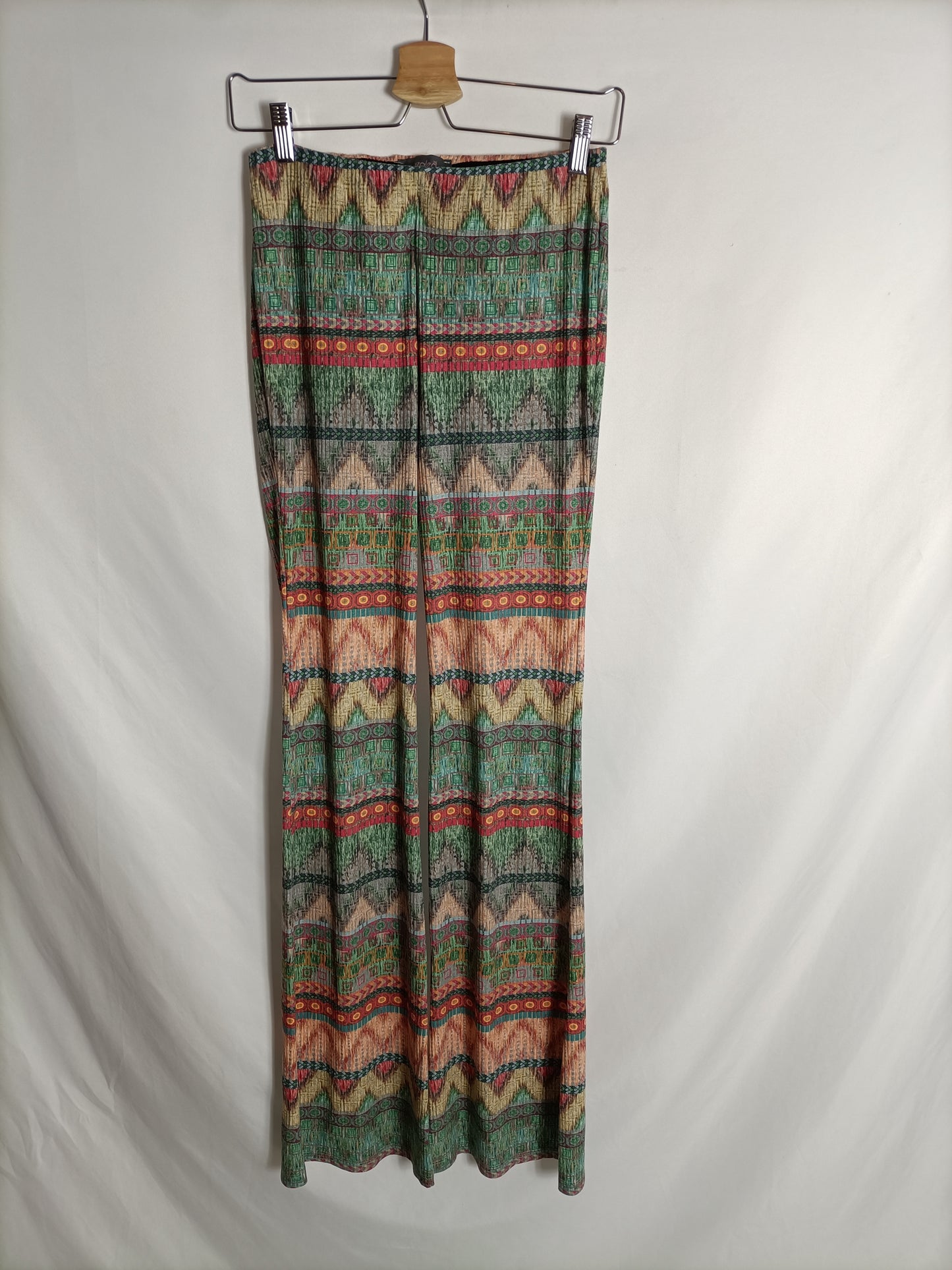 AZALEA. Pantalón campana étnico T.s