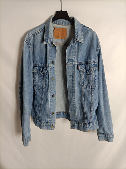 LEVI'S. Cazadora denim vintage T.42