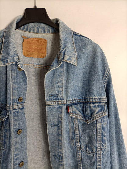 LEVI'S. Cazadora denim vintage T.42