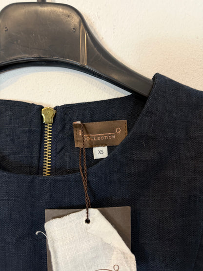 IQ COLLECTION. Top azul textura
