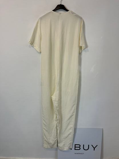 ZARA. Mono largo blanco. T S