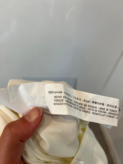 ZARA. Mono largo blanco. T S