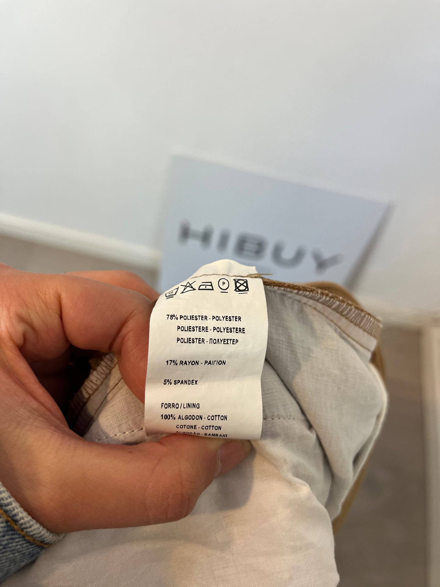 VIRIATO. Pantalón culotte camel T.40