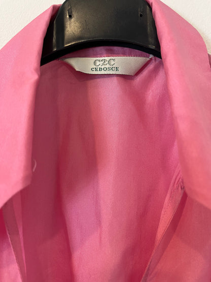 C2C. Silk wrap blouse. TM