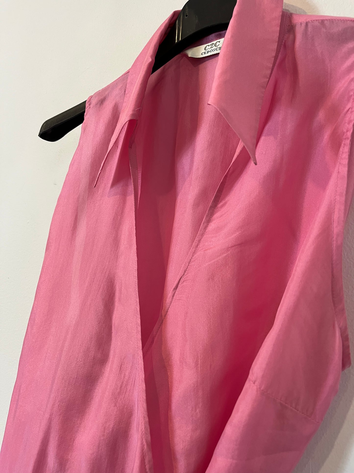 C2C. Silk wrap blouse. TM