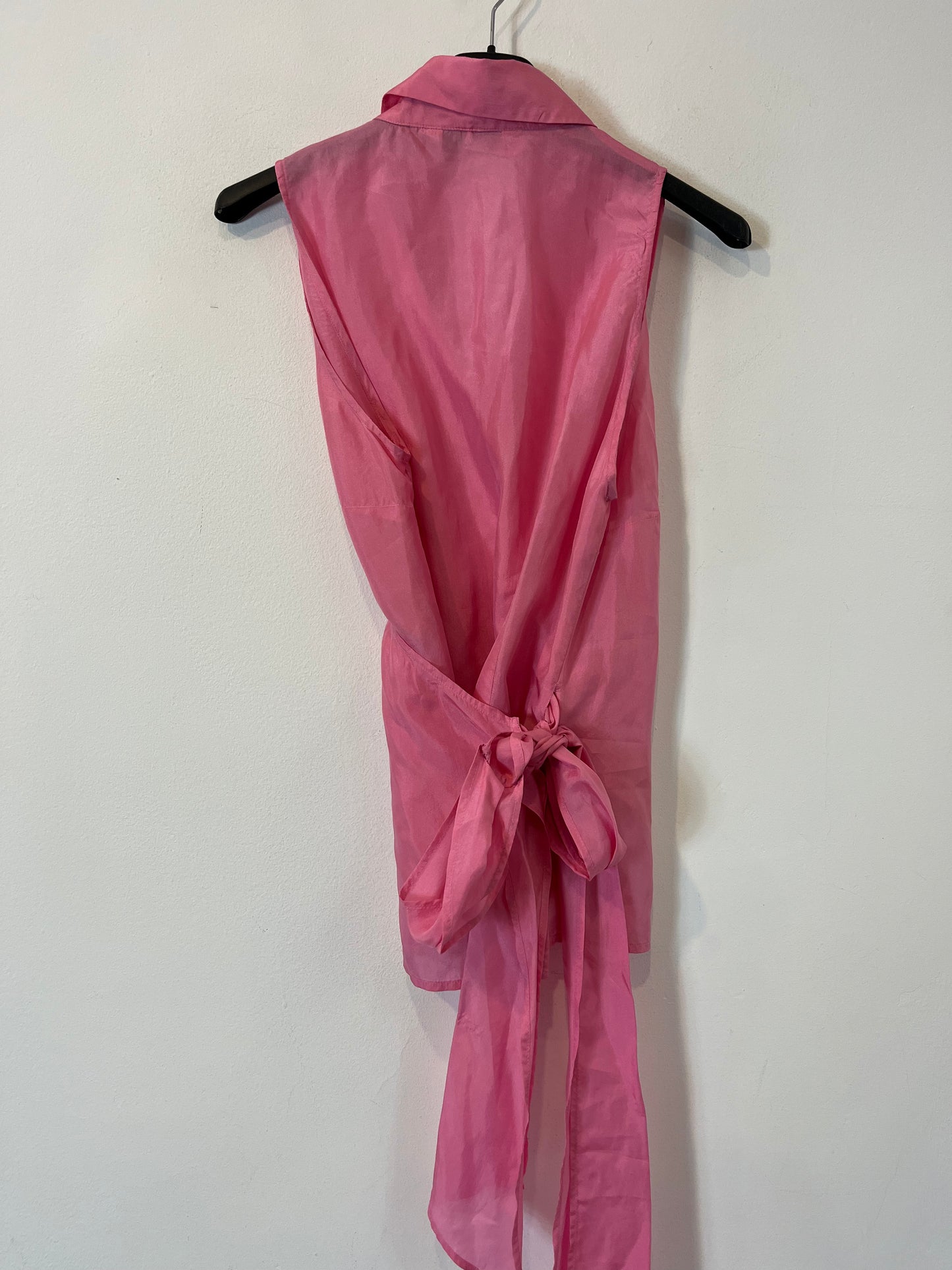 C2C. Silk wrap blouse. TM