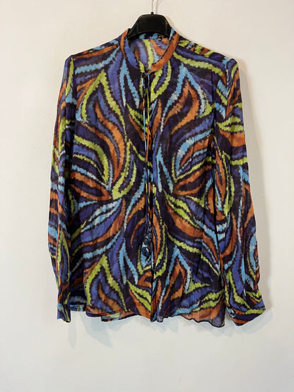 OTHER. Colorful printed blouse. TS