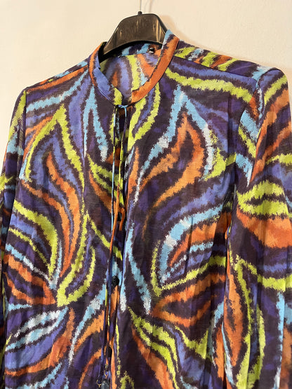 OTHER. Colorful printed blouse. TS