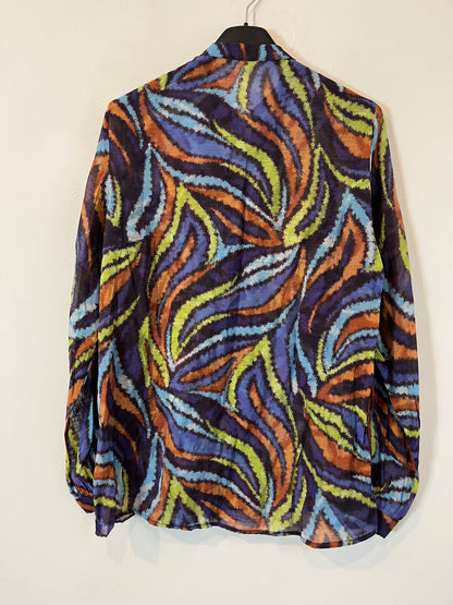 OTHER. Colorful printed blouse. TS