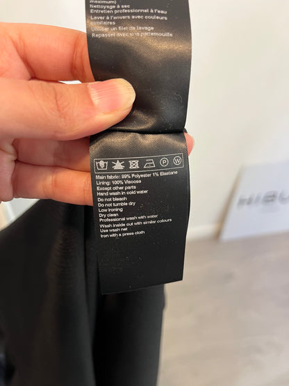 BA&amp;SH. Long black dress with back detail. Size 1 (s)