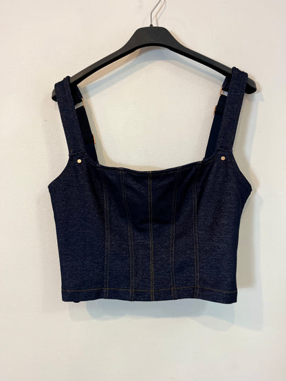 GUESS. Top elástico efecto vaquero. T.m