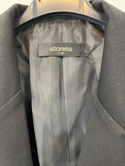 STORETS. Blazer cortita negra T.s/m