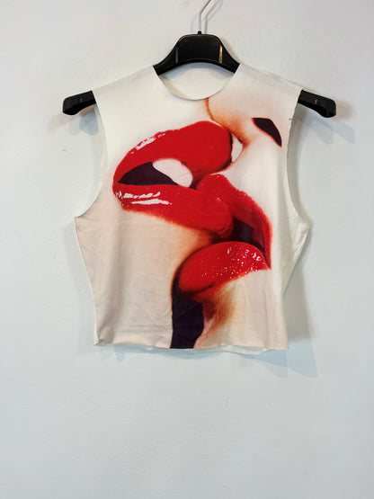 OTRAS. Top corto labios T.m