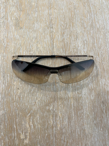 CAROLINA LEMKE. Gafas de sol rectangulares