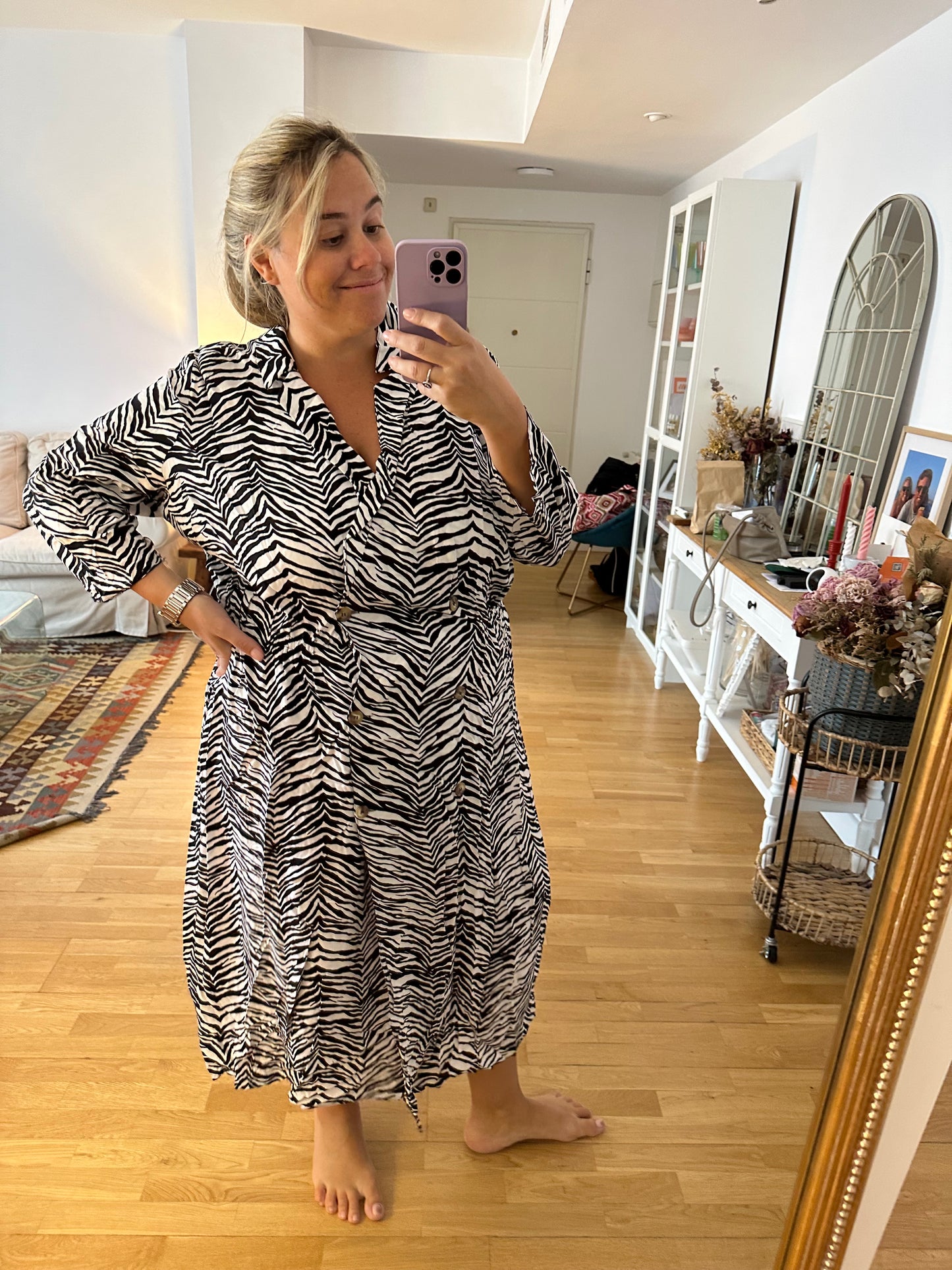 ASOS. Animal print dress size 54