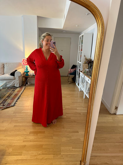 ASOS. Red maxi dress size 54
