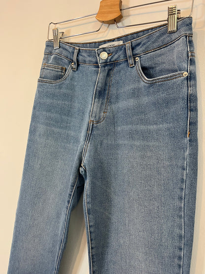 BROWNIE. Pantalón recto denim. T XS/S