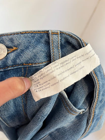 BROWNIE. Pantalón recto denim. T XS/S