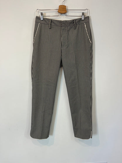 THE EXTREME COLLECTION. Striped cotton trousers. Size 40