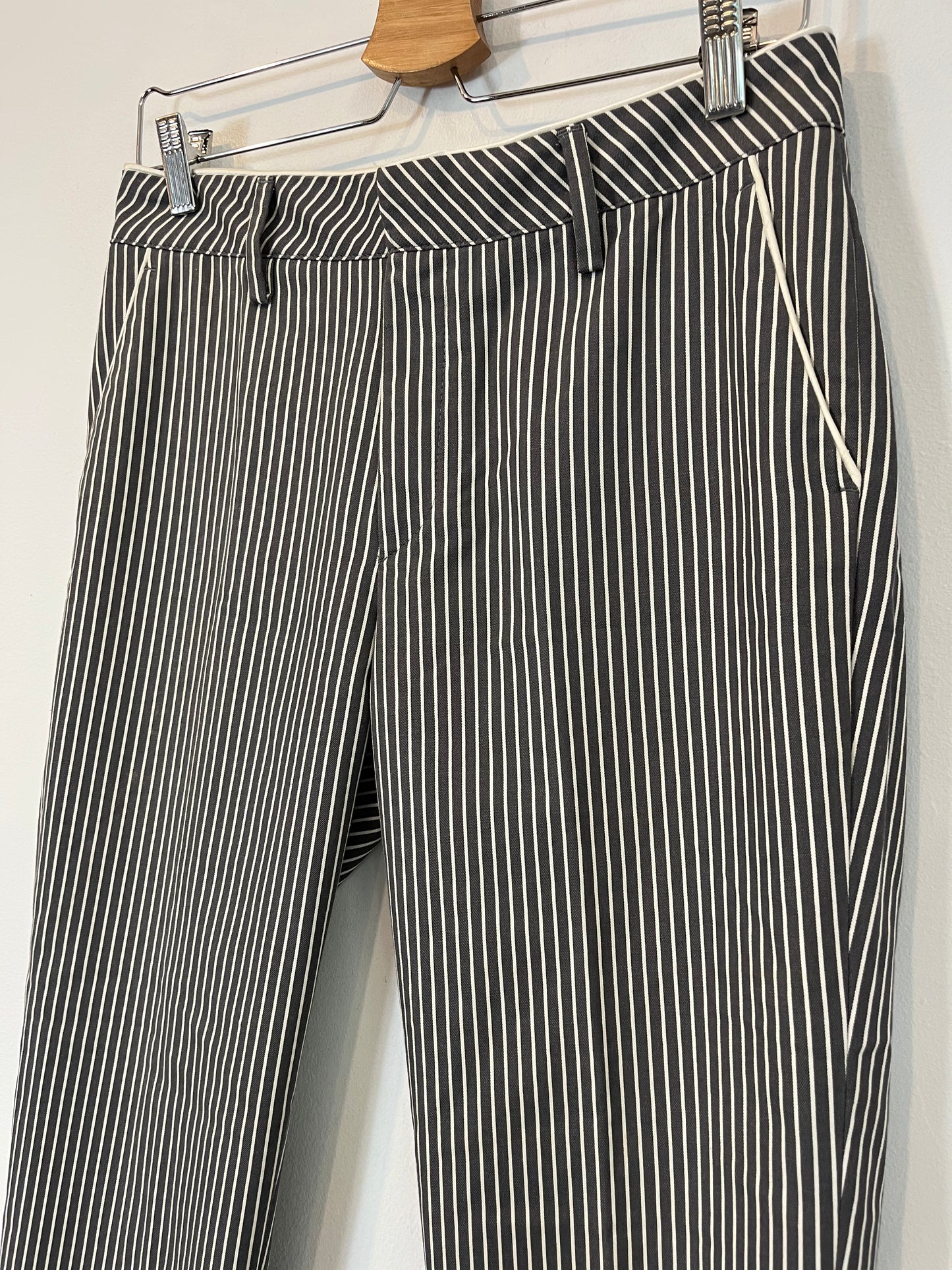 THE EXTREME COLLECTION. Striped cotton trousers. Size 40