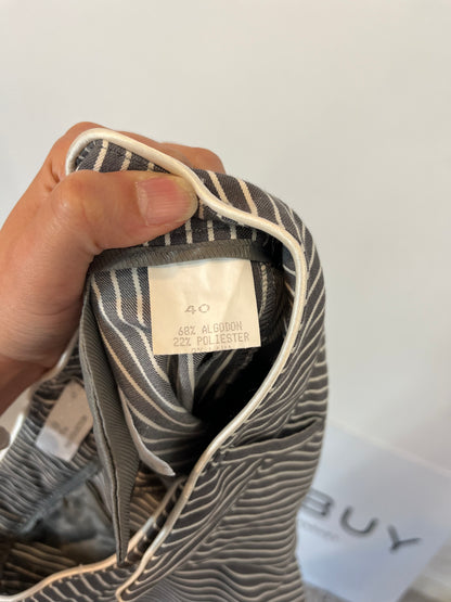 THE EXTREME COLLECTION. Striped cotton trousers. Size 40