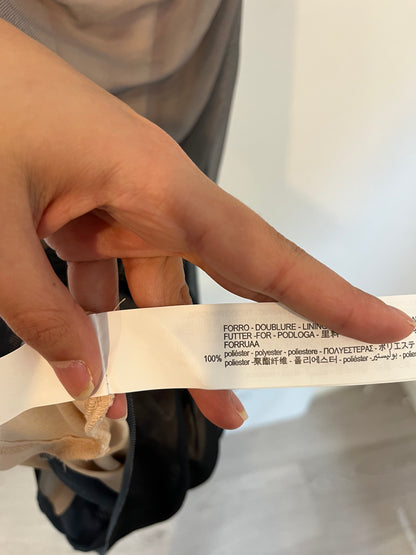 ZARA. Vestido midi tul elástico. T S