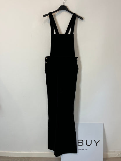 SEZANE. Peto negro terciopelo. T 36