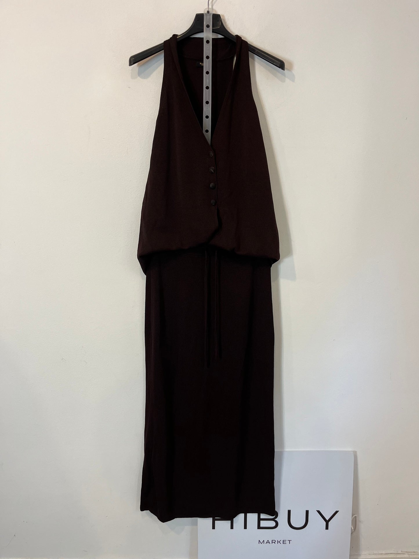 MASSIMO DUTTI. Total look punto marrón  T.xs