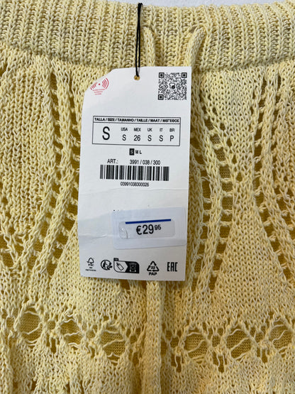 ZARA. Long crochet skirt. TS