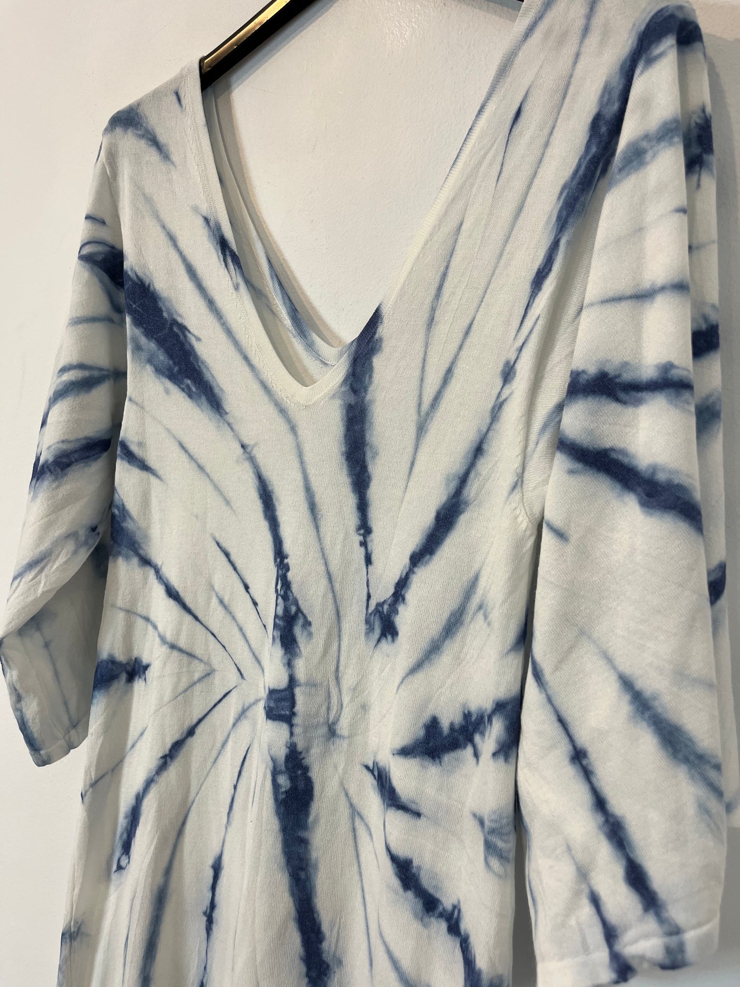 ZARA. Vestido punto tie dye T.s
