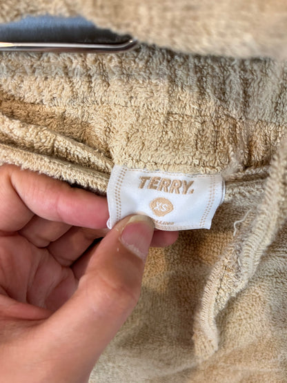 TERRY. Conjunto beige riso. T. xs/s