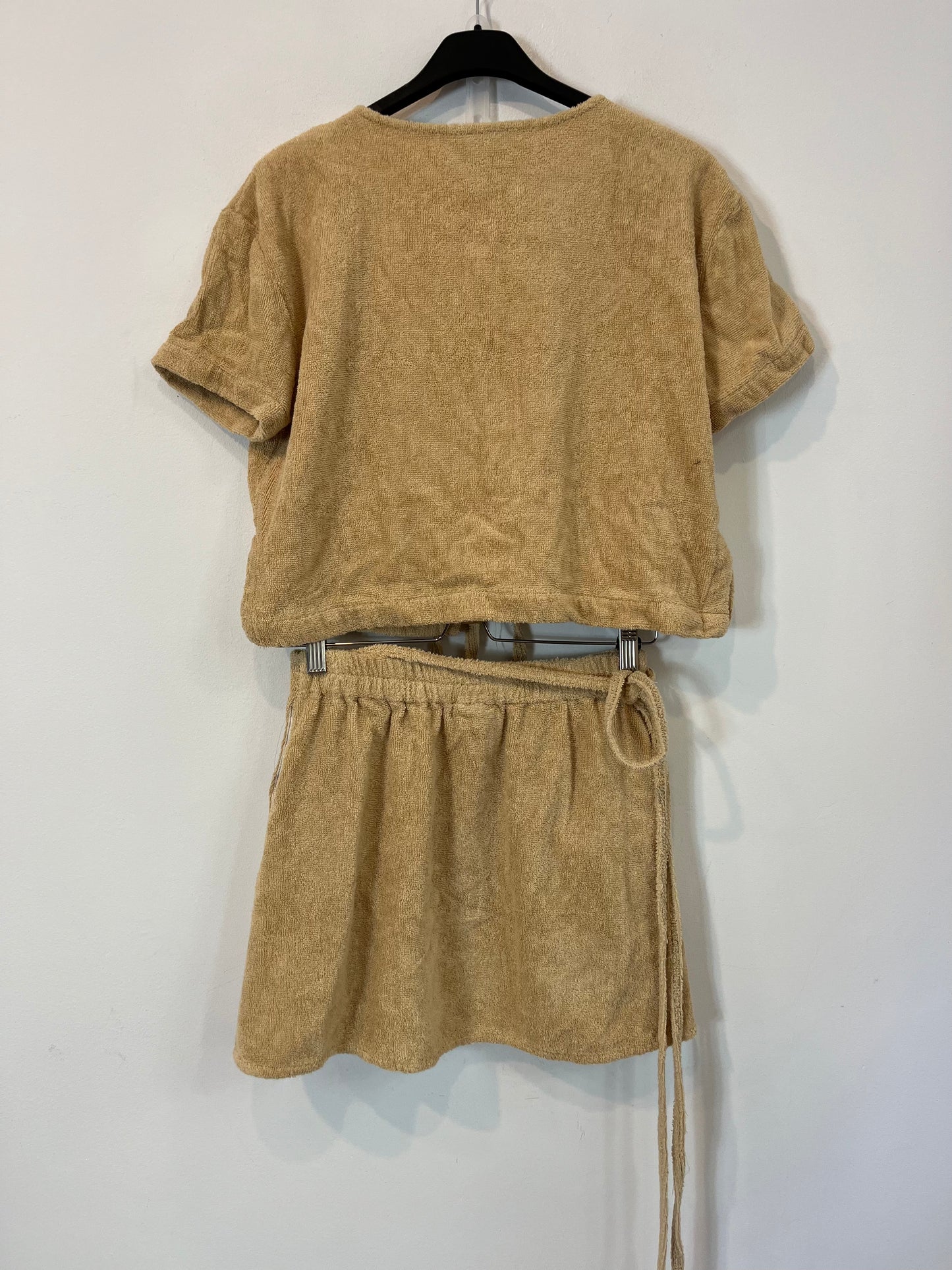 TERRY. Conjunto beige riso. T. xs/s