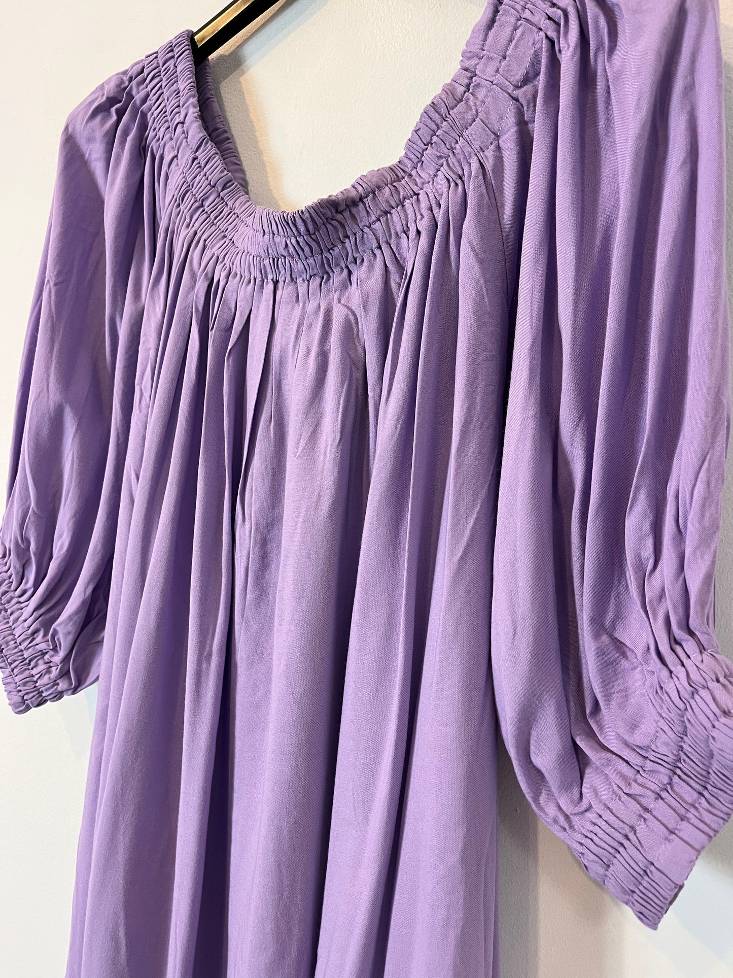 ARISTOCRATA COLLECTION. Vestido midi algodón. T. 36